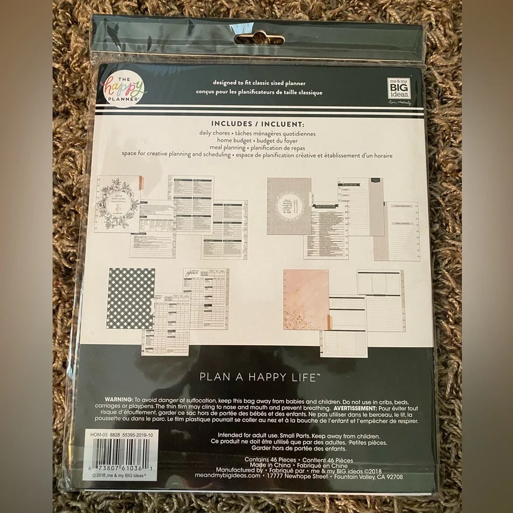 The Happy Planner Classic Size Modern Farmhouse Companion